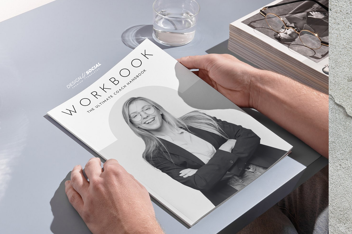 Coaching Workbook Canva Template preview 7
