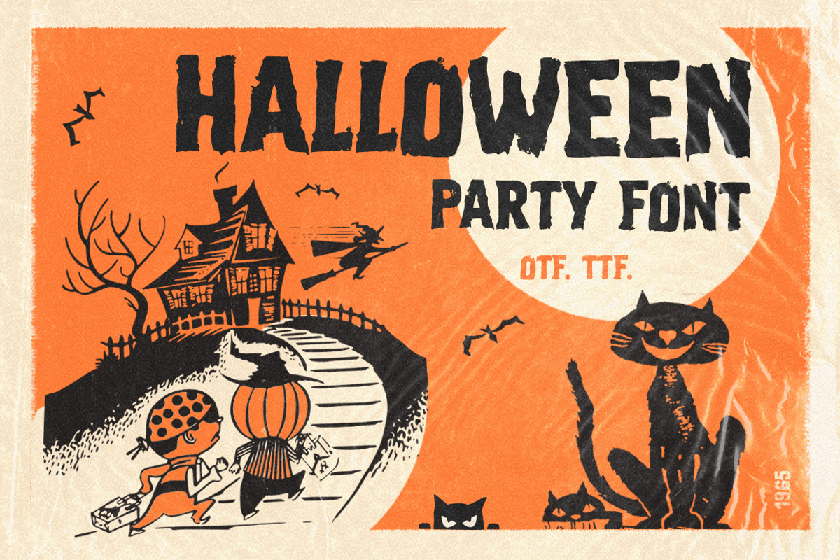 Retro Halloween Design Kit, a Seasonal Illustration by Retro Machine (Photo 7 of 15)