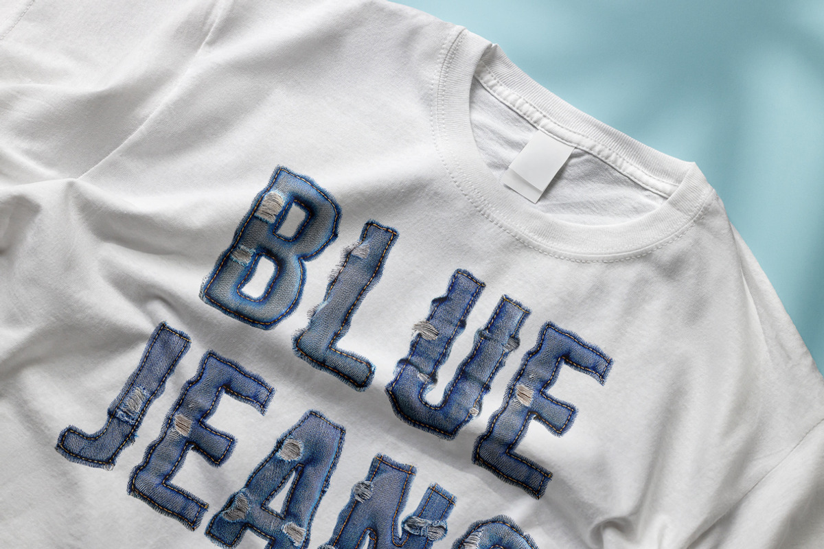 Denim Drip Font, a Sans Serif Font by Handmadefont (Photo 3 of 14)