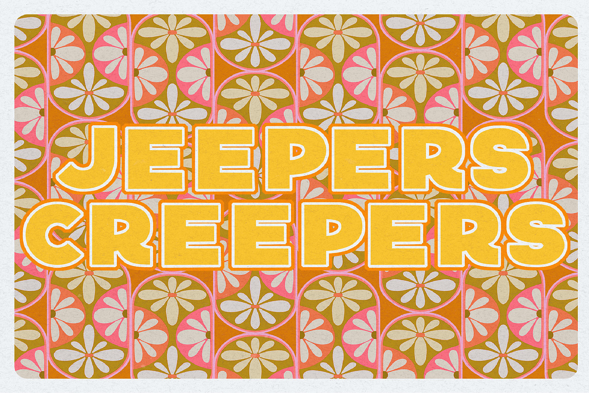Retro Spring Patterns, a Pattern Graphic by angelainthefields (Photo 5 of 6)