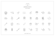 101 Vector Gardening Doodles, a Branding & Logo Template by pawellpi (Thumbnail 6 of 22)