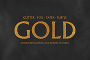 Gold Textures, a Texture Graphic by bsteczdesigns_ (Thumbnail 1 of 2)