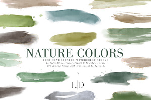 Nature Stroke Watercolor