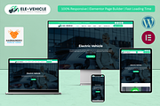 Electric Vehicle & Charging Station, a WordPress Template by HasnainDEV (Thumbnail 1 of 7)