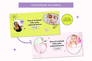 Bright Retro Shopify Website Banners, a Shopify Template by Template Twist Shop (Thumbnail 5 of 5)