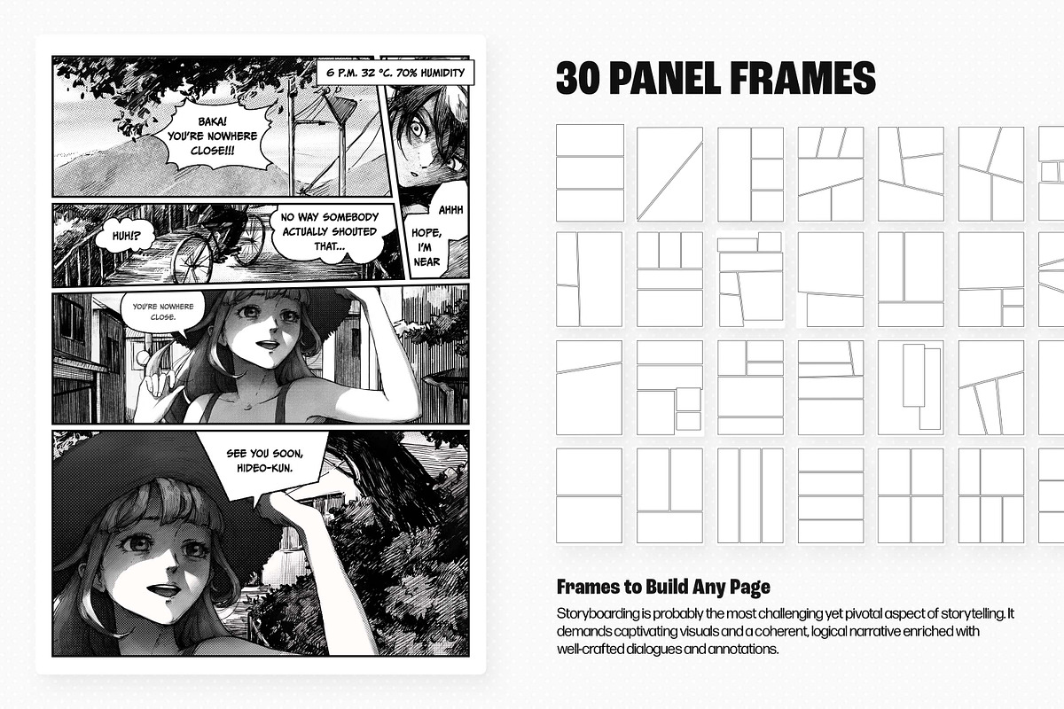 Manga Procreate Brushes Bundle, a Brush Add-On by brushapes.com (Photo 20 of 26)