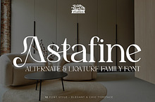 Astafine - Serif Typeface Family