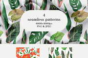 Extravagant Tropics Gouache Florals, a Seasonal Illustration by Catch the Dream Art (Thumbnail 11 of 12)