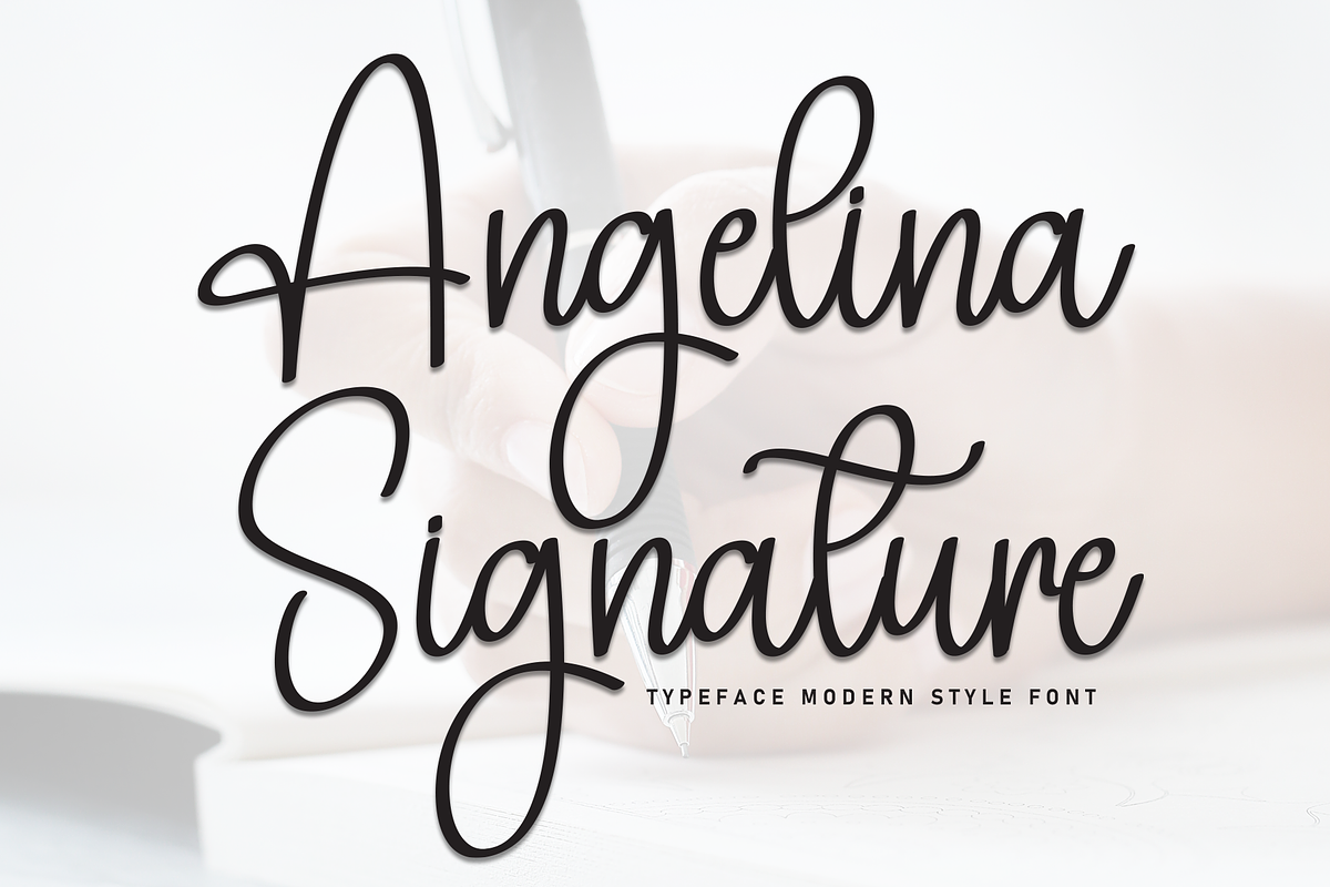 American Signature | Script Font, a Handwritten Font by Scratchones (Photo 1 of 8)