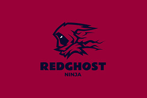 Ghost Ninja Spirit Mascot Concept, a Branding & Logo Template by Artnivora.Std