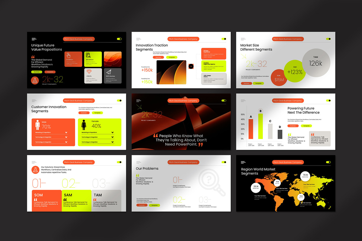 Innovation Future In Planet Template, a Presentation Template by Creative-Work (Photo 6 of 9)