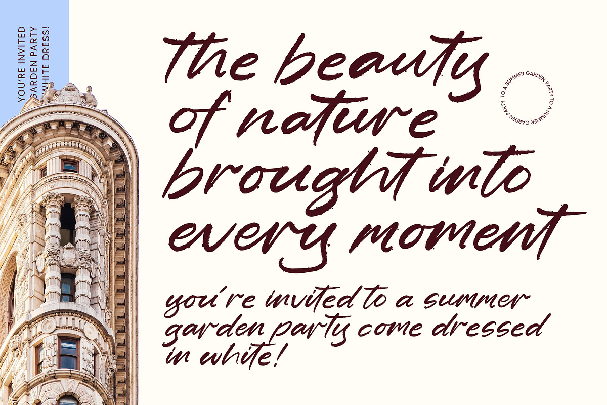 Golden Petals Brush Font Calligraphy, a Script Font by Letterena Studios Script (Photo 9 of 10)
