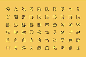 200 Education Icons