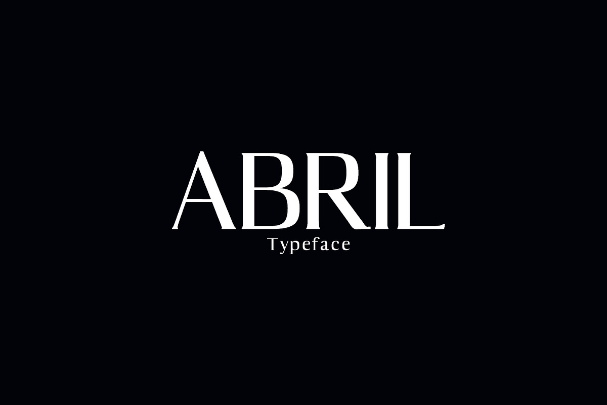 Abril Serif Font Family Pack