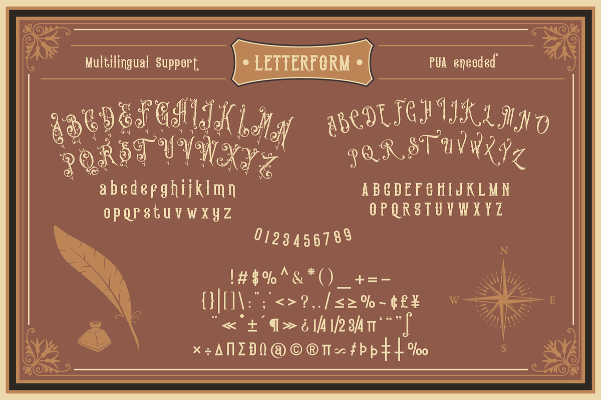 Victorian Fonts Collection preview 6
