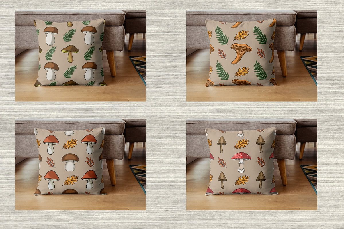 Mushroom Foraging: Patterns&Clipart, a Pattern Graphic by Elatedowl (Photo 10 of 13)