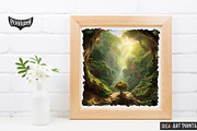 100 Fantasy Trees - Oil Painting Art, an Illustration by pixaroma (Thumbnail 12 of 18)