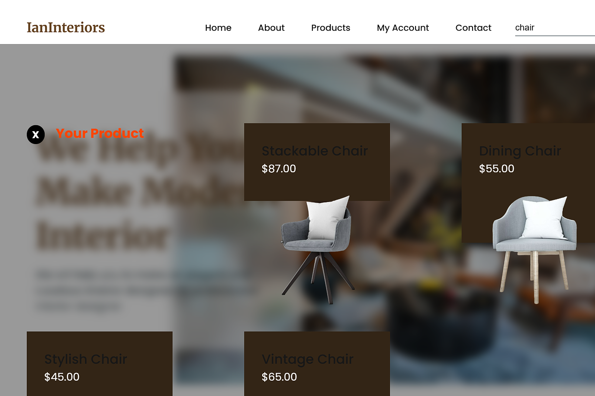 IanInterior-Interior Design Template, a React Template by NomaTemplates (Photo 7 of 12)