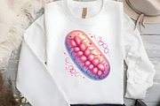 Watercolor Bacteria Clipart, an Illustration by DreamCafeArt (Thumbnail 6 of 6)