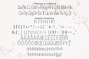 Cherry Blossom | Script Font, a Script Font by Scratchones (Thumbnail 7 of 8)