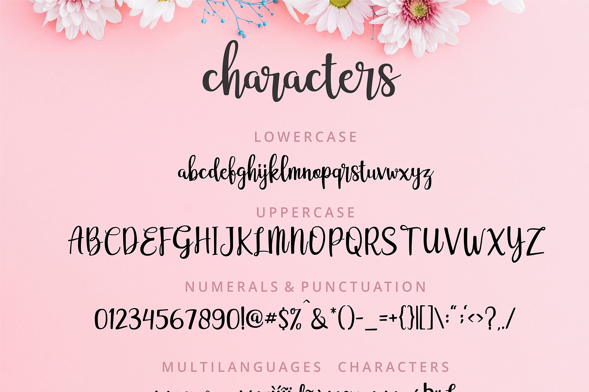 Adelline | beautiful elegant font preview 6