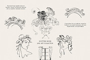 Rainswept Autumn Line Art Collection, an Object Illustration by Purple (Thumbnail 4 of 15)
