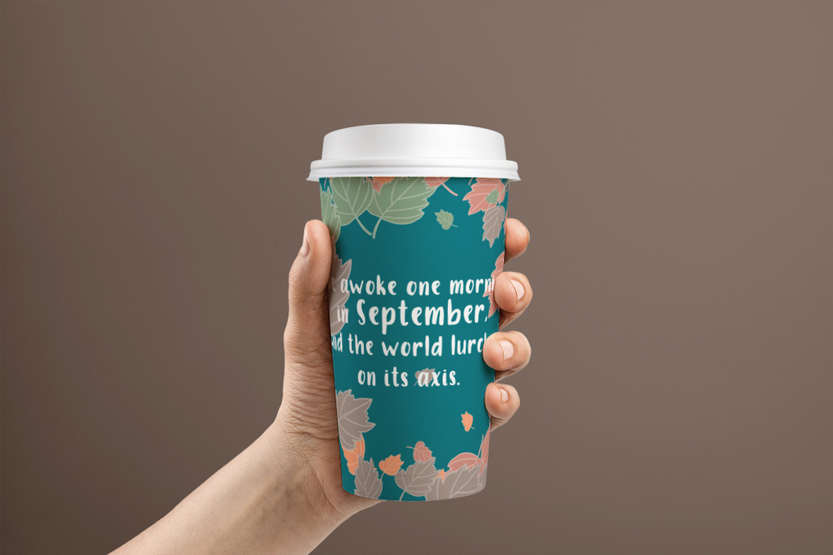 September font and doodles. preview 5