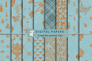 Seamless Digital Paper Bundle, an Illustration by Kandace Lalo Designs (Thumbnail 4 of 10)
