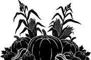 Thanksgiving Harvest SVG Bundle, an Illustration by Designs_River (Thumbnail 11 of 48)