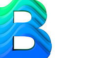 AQUA - OTF colour font, a Handwritten Font by ink drop (Thumbnail 3 of 5)
