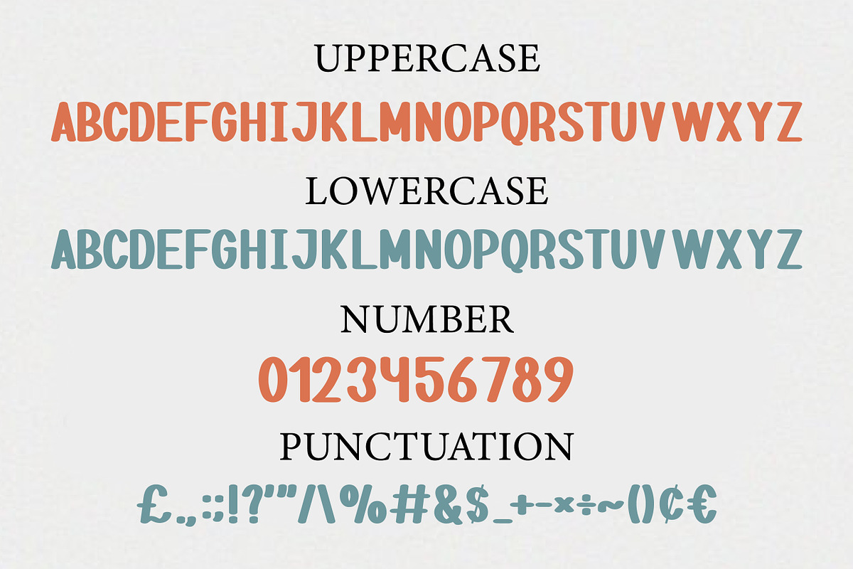 Rainbow - Fun and friendly Font, a Script Font by MaxArt Foundry (Photo 5 of 5)