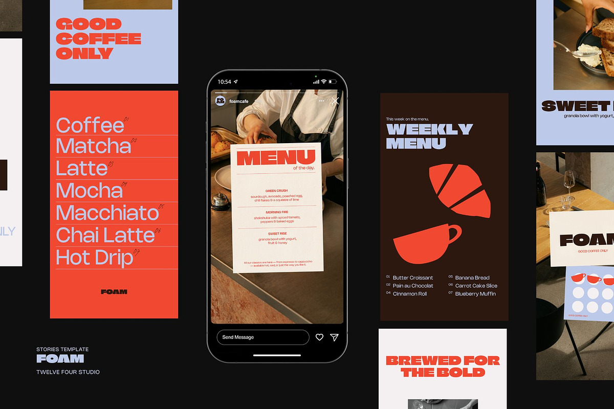 Foam – Instagram Stories Templates, a Social Media Template by Twelve Four Studio (Photo 2 of 7)