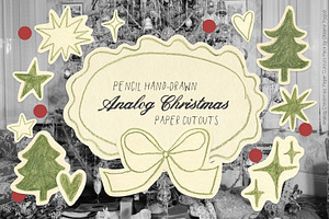 Analog Christmas: Paper Cutouts Pack