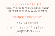 Merry And Bright is handwritten font, a Handwritten Font by Brown Cupple (Thumbnail 5 of 8)