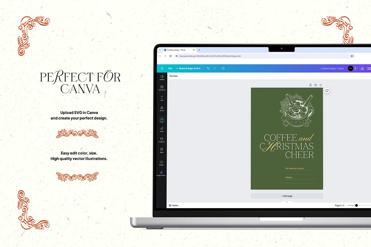 Aesthetic Christmas | Poster Builder, an Object Graphic by KetteCreate (Photo 16 of 18)