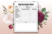 Printable Dog Vaccination Chart KDP, a Graphic by mh_arif (Thumbnail 2 of 2)