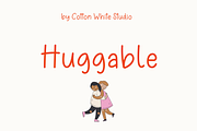 Huggable, a Handwritten Font by Sofia Skoog (Thumbnail 1 of 10)