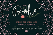 Boho, a Script Font by Latinotype (Thumbnail 1 of 5)
