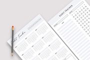 Canva Habit Tracker Bundle Pack, a Stationery Template by Design Zone (Thumbnail 2 of 4)