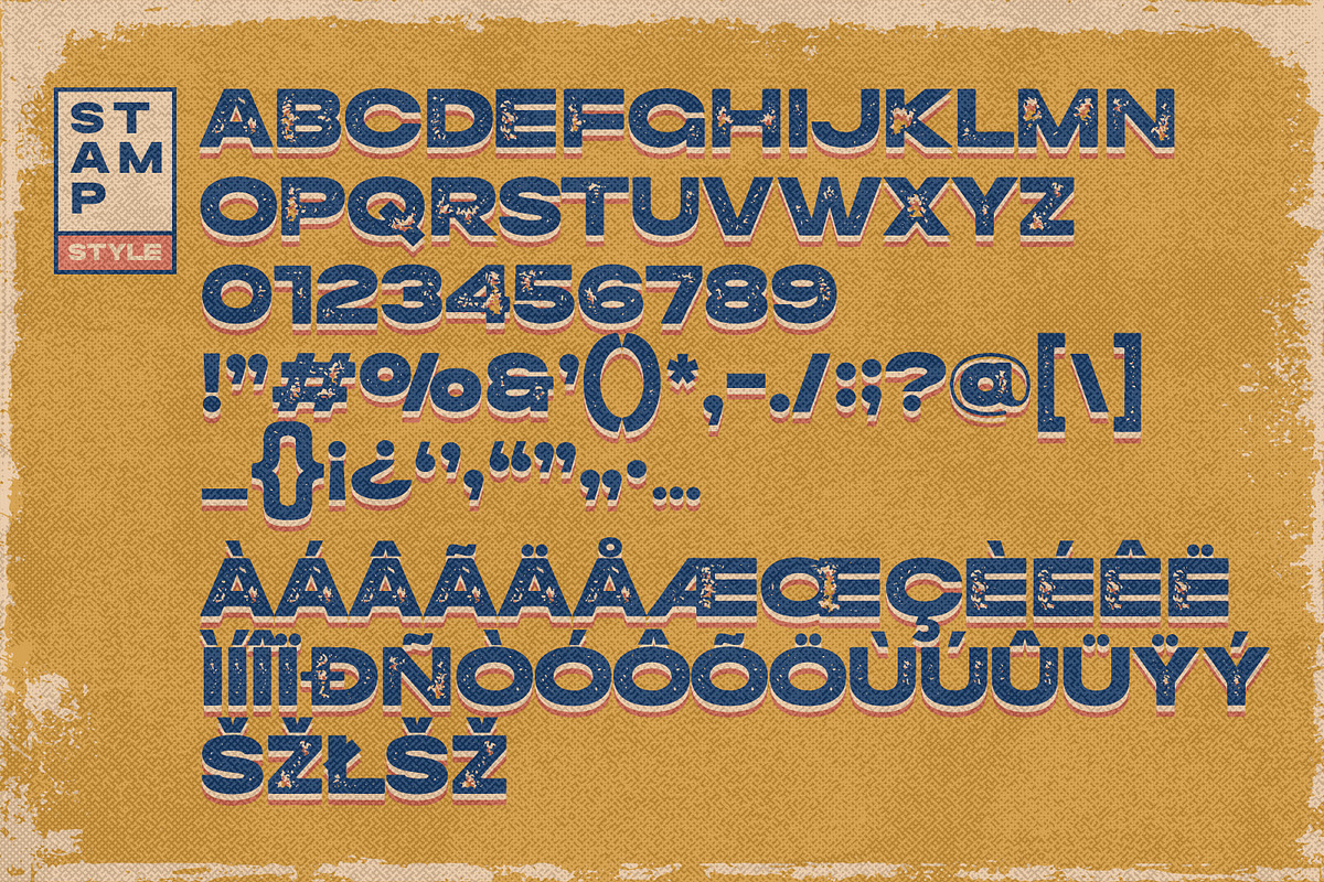 Suntage - Retro Display Sans, a Sans Serif Font by Almarkhatype (Photo 12 of 14)