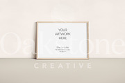 Landscape Wood Frame Leaning Mockup, a Household Mockup by OakstoneCreative (Thumbnail 2 of 5)