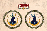 Mysterious Rabbits, an Animal Illustration by Ink Stories (Thumbnail 22 of 29)