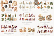 Autumn Mega Bundle 2000+, a Seasonal Illustration by PeDe Designs (Thumbnail 13 of 17)