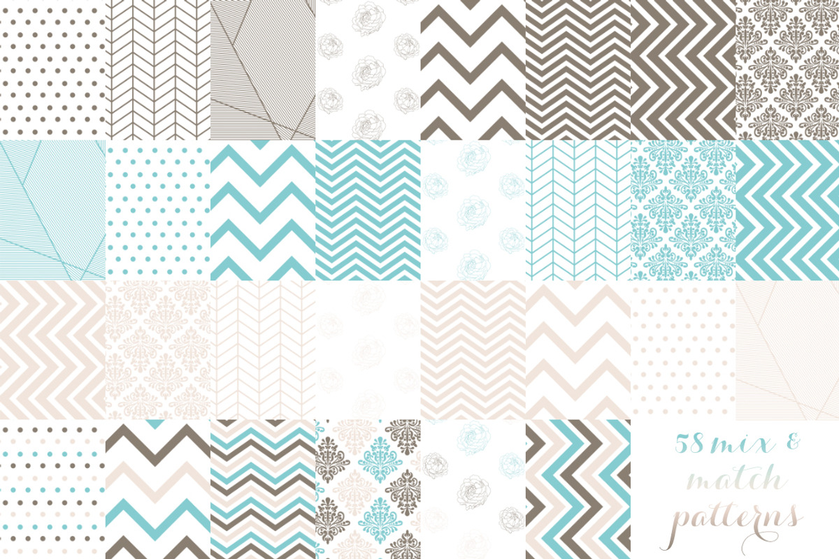 Blue Smoke 58 Pattern Set preview 2