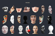 The Face Collage, an Object Graphic by Graphicdome (Thumbnail 5 of 21)