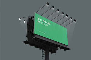 Billboard Poster Mockup, a Product Mockup by graphypix