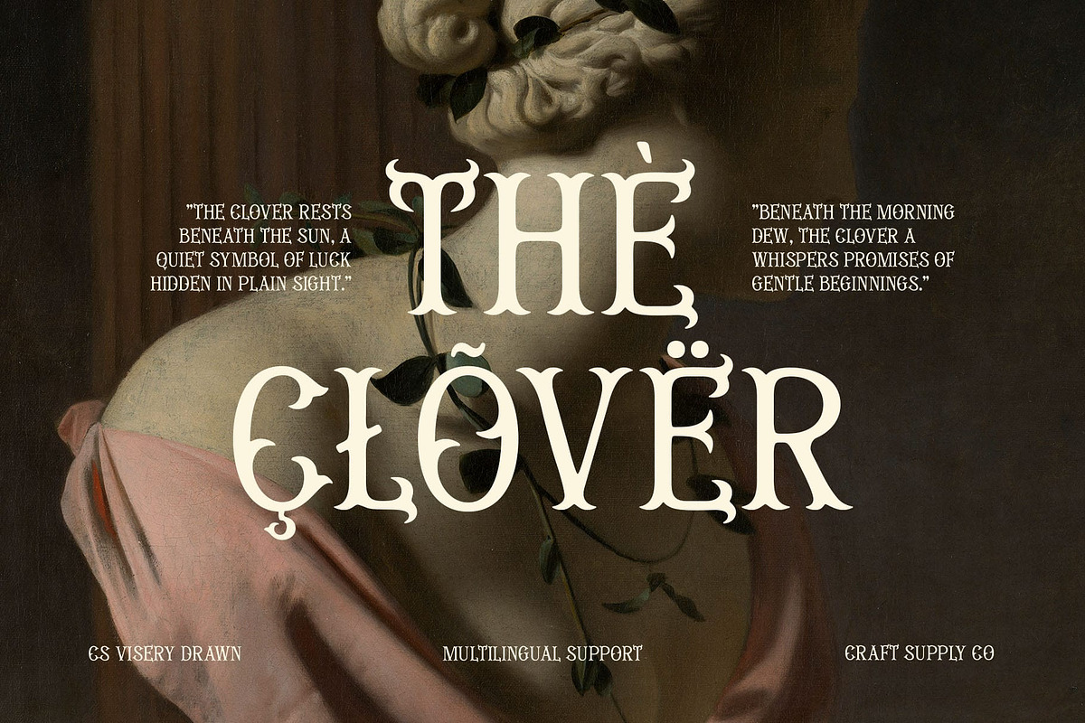 CS Visery Drawn, a Serif Font by Craft Supply Co. (Photo 7 of 8)