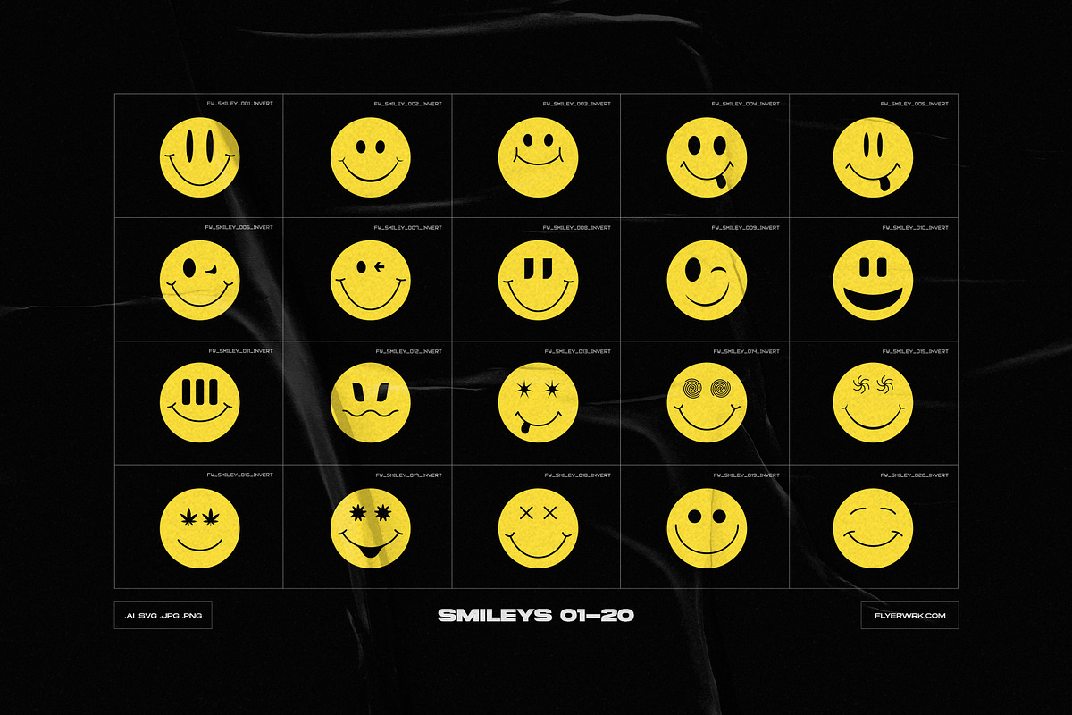 Acid Shapes, an Object Graphic by FLYERWRK (Photo 12 of 23)
