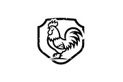 Rooster Chicken Silhouette Bundle, an Illustration by Designs_River (Thumbnail 49 of 51)