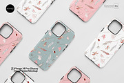 iPhone 14 Pro Glossy Case Mockup Set, an iPhone Mockup by Mocart (Thumbnail 6 of 11)